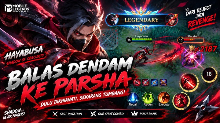 Maen Hayabusa, Sampai Di Buat Kesal Sama Parsha & Akhirnya Balas Dendam!