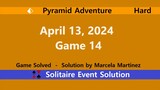 Pyramid Adventure Game #14 | April 13, 2024 Event | Hard