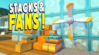 STACKS Mod Helps the Inventory and Haybots are Fans of Fans - Scrap Mechanic Survival