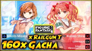 160x GACHA MIKOTO MISAKA & KUROKO SHIRAI , OP Kah 2 Waifu Ini?! 🔥 FIGURE FANTASY x RAILGUN T