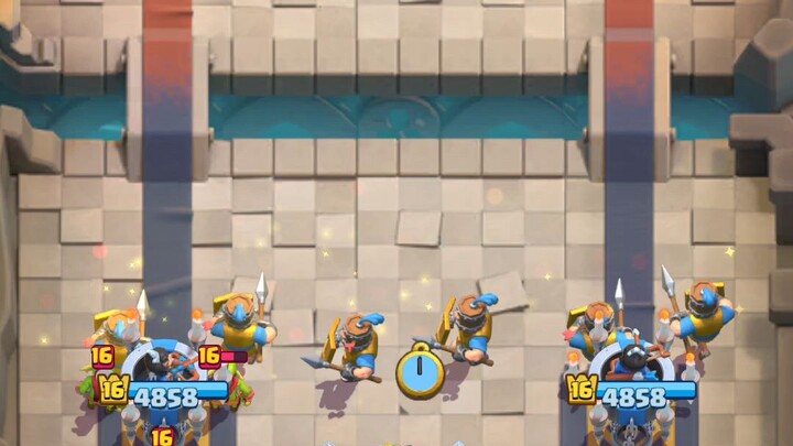 aku ganteng jadi harus jago - clash royale