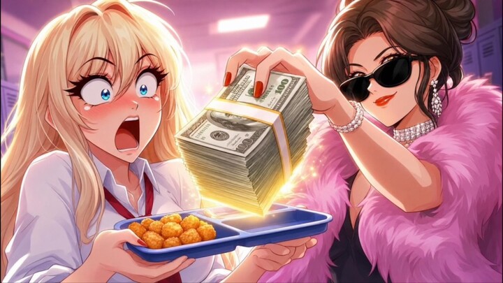 A Mysterious Rich Girl Hired ME | MSA