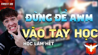 [ Garena Free Fire ] Đừng Bao Giờ Để Học Mõm Nhặt Được AWM Quét Sạch Bản Đồ - Học Mõm Free Fire