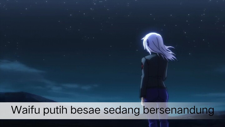#KompetisiKreasiUnggahan2 , ga sengaja denger Waifu putih besar bersenandung