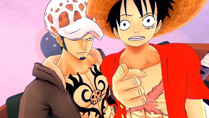 [One Piece / Cooked Meat Sounds Really Like] Pirates' First VR World with Luffy/Sanji/Marco/Kid/Law 