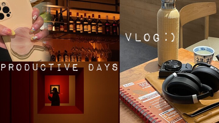 Vlog: Productive Days | Studying Law Courses | Sharing Open Lectures | IELTS Prep | The Dance Drama 