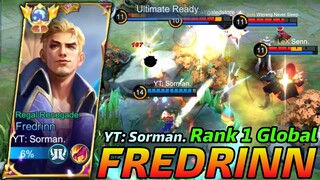 Final Boss Fredrinn 100% Monster! - Top 1 Global Fredrinn by YT: Sorman. - Mobile Legends