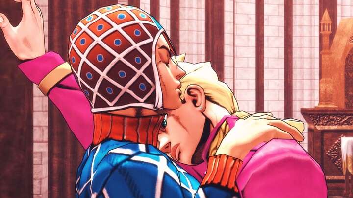 【JOJO's Wonderful MMD】Belated Valentine's Day ♪ Giorno and Mista's 【Señorita】