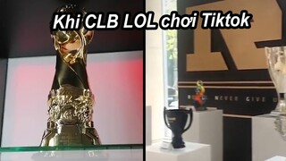 G2 và RNG rủ nhau theo trào lưu khoe của trên Tiktok