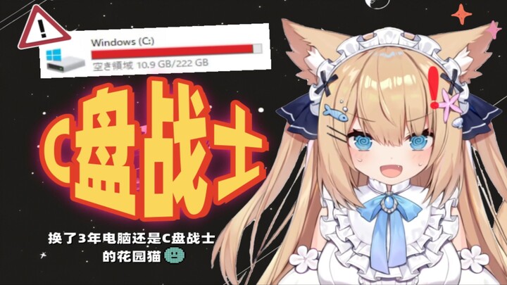 【五分钟看猫猫】关于3年还是C盘战猫这件事