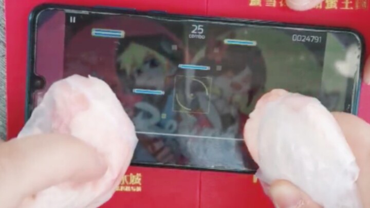 Hitting butt meat with butt meat