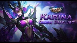 Mobile Legends: Bang Bang! Karina New Skin | Doom Duelist |