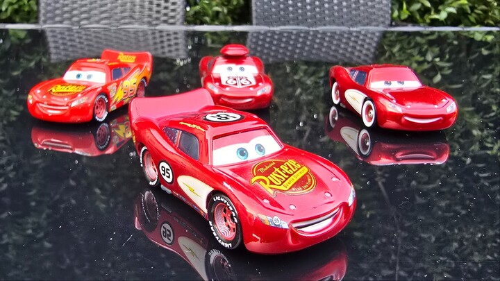 Brand New Lightning McQueen Diecast Comparison with old versions