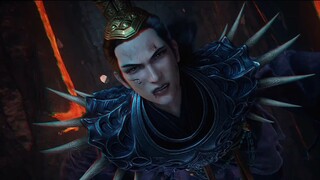 韩老魔带着风雷翅跑路，风希震怒现出本体追杀韩老魔