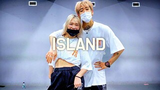 甜甜的双人舞~Prepix舞室Bizarre & Hyunse编舞Winner单曲Island