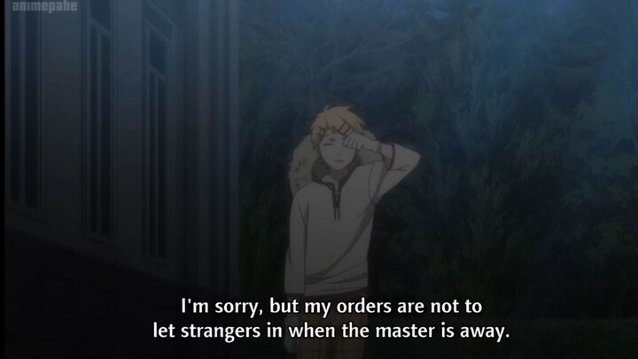 Finny dealing with the circus people.