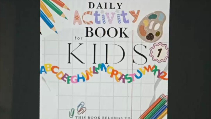 Daily Activities for Kids 1