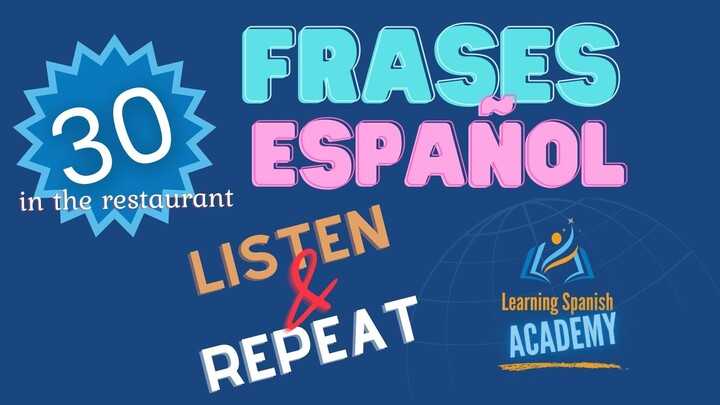 🍽️ Useful Spanish Phrases to Know for Restaurants 🇪🇸