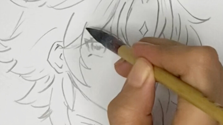Có người nói tranh Trung Quốc không vẽ được anime, lúc đó tôi liền bật dậy vẽ luôn một chú Tiêu Bảo