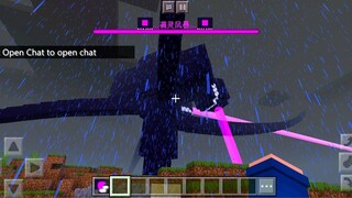 Wither Storm Dan Entity 303 Kalah dengan Boss minecraft yang satu ini!