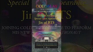 Jin of BTS is Special Guest at the Live Broadcast from Buenos Aires in cinemas worldwide Oct 28 / 29