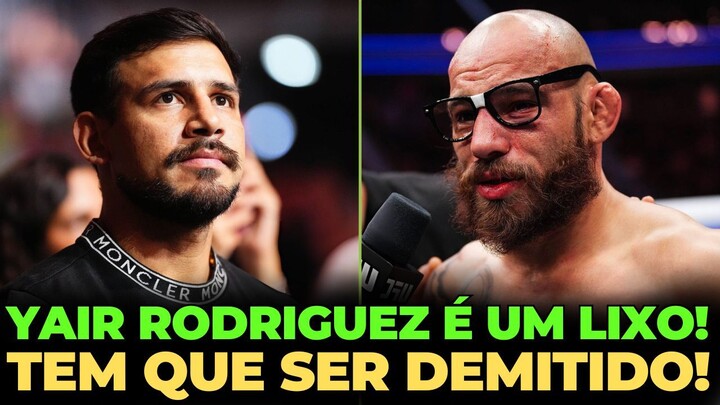 BOMBA! YAIR RODRIGUEZ ESTÁ FORA DA LUTA CONTRA O JEAN SILVA!