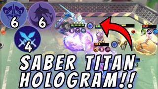 DIPUKUL MISS TRUS.. INILAH KESAKTIAN SABER HOLOGRAM!!