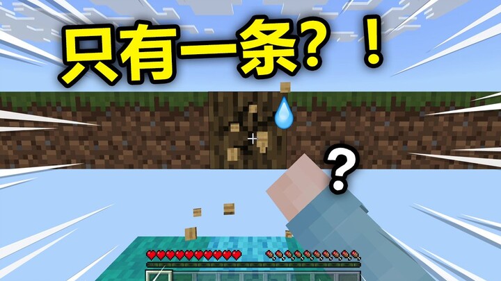 Minecraft, but only one can survive!