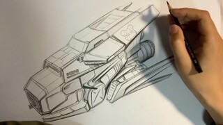 [Painting]Quick drawing of aircraft