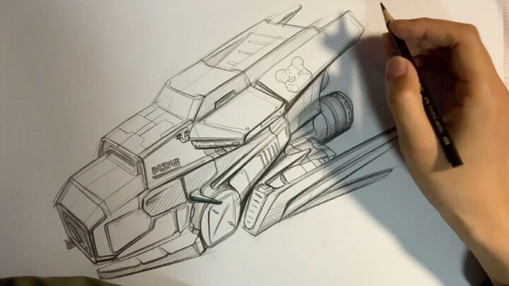 [Painting]Quick drawing of aircraft