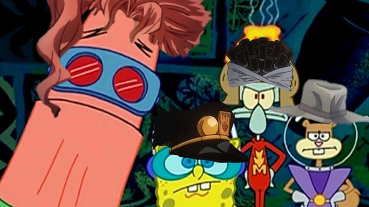 Mở Spongebob theo cách của jojo (2)