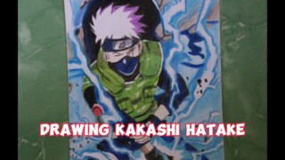 coloring Kakashi hatake