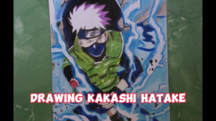 coloring Kakashi hatake