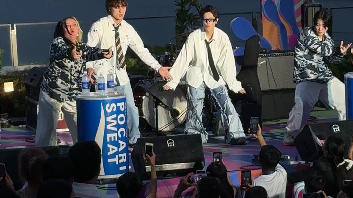 yukan and fumi dance performance with shogo and taitai ❤️❄️