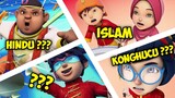 7 Daftar Agama BoBoiBoy & Teman-Teman