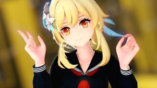 [Genshin Impact MMD] Saya memakai pakaian pelaut! Gadis tercantik di Teyvat sebenarnya adalah saya!