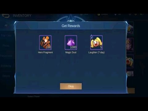 REDEMPTION CODE MOBILE LEGEND 12/17/19