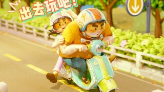 【Blender】Episode pertama dari animasi loop penyembuhan "Our Daily Life"!