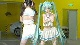 I go, I meet Hatsune Miku in the parking lot!