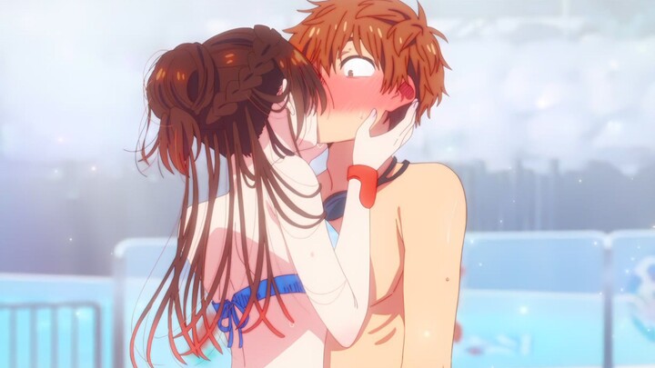 mendapat ciuman hangat dari chizuru 😋