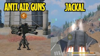 GAMEPLAY OF JACKAL in BATTLE ROYALE! NEW VEHICLE & ANTI AIR GUNS! COD MOBILE