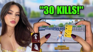 iPhone 13 Pro Max Pubg HANDCAM🔥4 FINGER + Full GYRO | BEST GIRL PLAYER #16