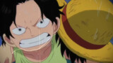 "Luffy was right behind me at that time."