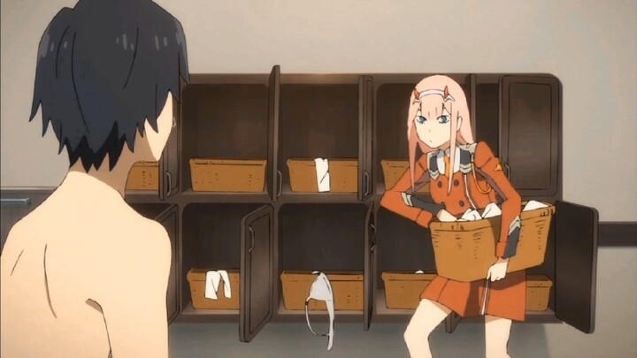 "Darling in the FRANXX" high-sweet moment DNA moved