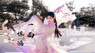 汉服初体验 | 柳下闻瑶琴,起舞和一曲