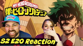 My Hero Academia [English Dub] S2 E20 "Listen Up! A Tale From the Past" REACTION & REVIEW!! 2x20