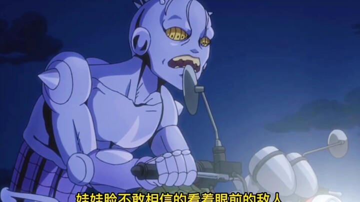 娃娃脸不敢相信的看着眼前的敌人，自己明明削去了他的手脚，挖走了他的喉咙，还毁掉了他的右眼，结果他不但没事，还拦住了自己的去路！