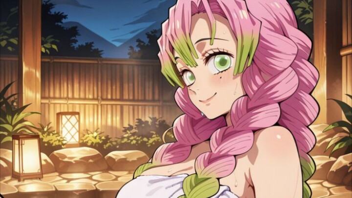 Mitsuri Taking Bath Uncensored