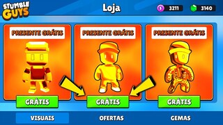 VOCÊ NÃO VIU ISSO! NOVA SKIN ESPECIAL DO "MR.STUMBLE" NO STUMBLE GUYS - É GRATIS???