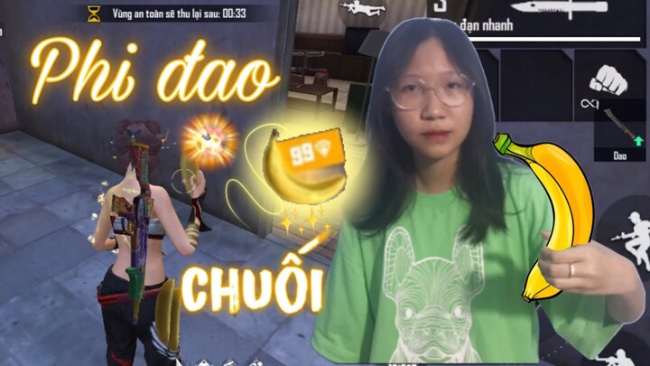 Test Dao Quả Chuối Cực Tấu Hề Trong FF😂